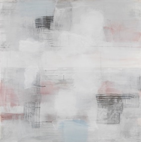 Det nordligste havs frosne dr&oslash;mmer, akryl 2012,120x120 cm, foto &Oslash;yvind Andersen